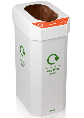 Indoor Recycling Bins 60L Paper Cans Plastic Mixed Recycling