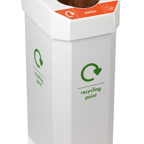 Indoor Recycling Bins 60L Paper Cans Plastic Mixed Recycling