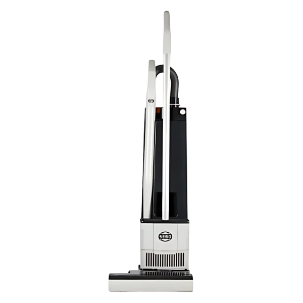 SEBO BS360 commercial upright vacuum cleaner with 36cm brush for professional floor cleaning