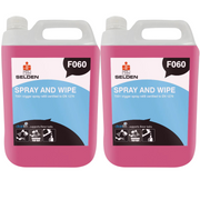 Spray & Wipe Refill Multi-purpose Disinfectant F060 5L (2 Pack) Selden