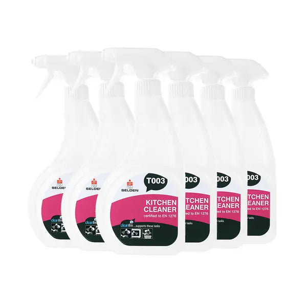 Kitchen Cleaner Trigger Spray T003 750ml (6 Pack) Selden