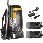 V-TUF RUCKVAC-ION-KIT4 Cordless M Class Backpack Vacuum Cleaner - 2 Batterys