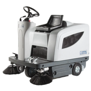 SR1101B Ride on Battery Road Sweeper - Nilfisk
