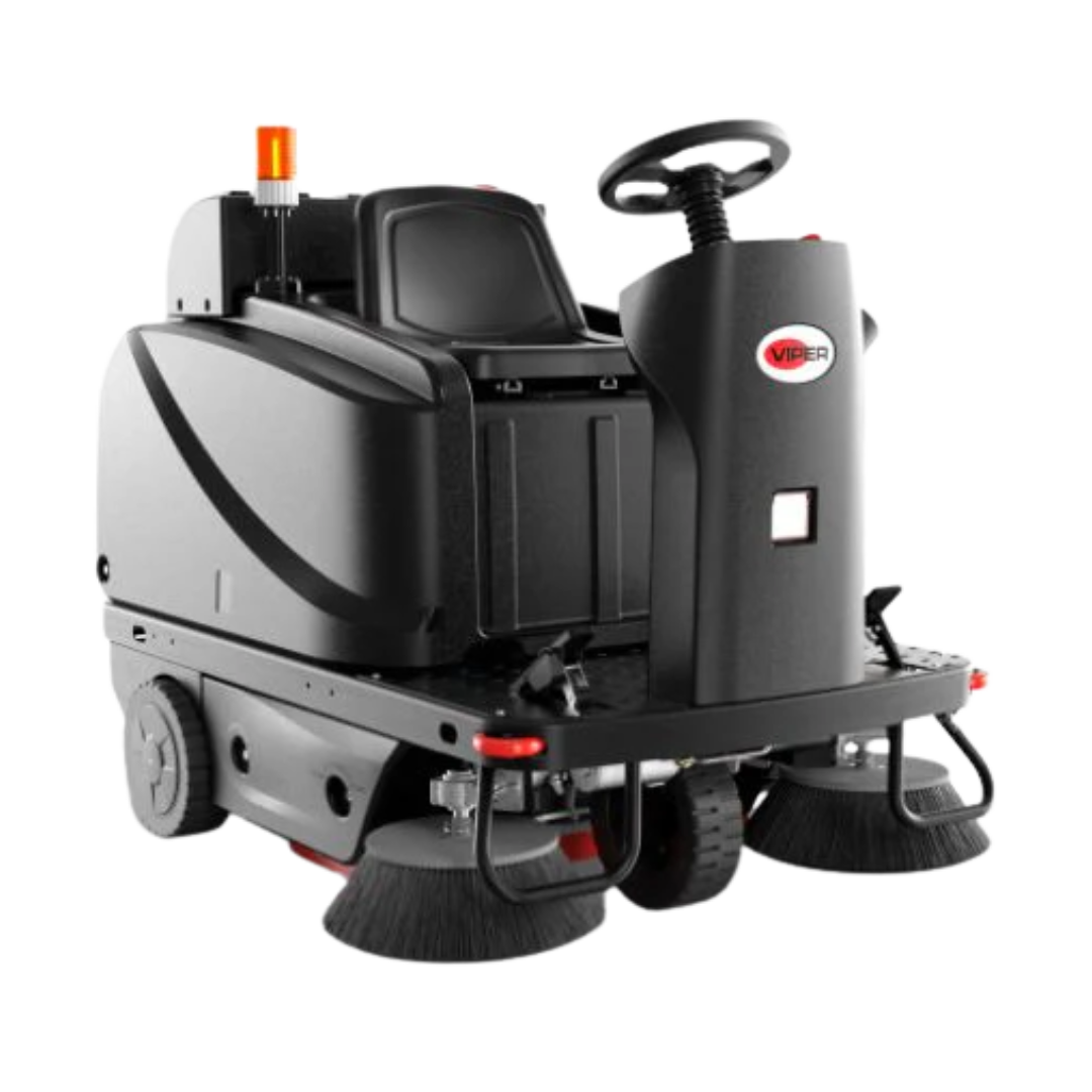 Viper ROS1300 Ride On Sweeper Inc Batterys & Charger