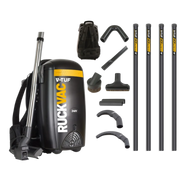 V-TUF RUCKVAC Backpack Vacuum Cleaner HEPA 13 - 5M High Reach Cleaning Kit