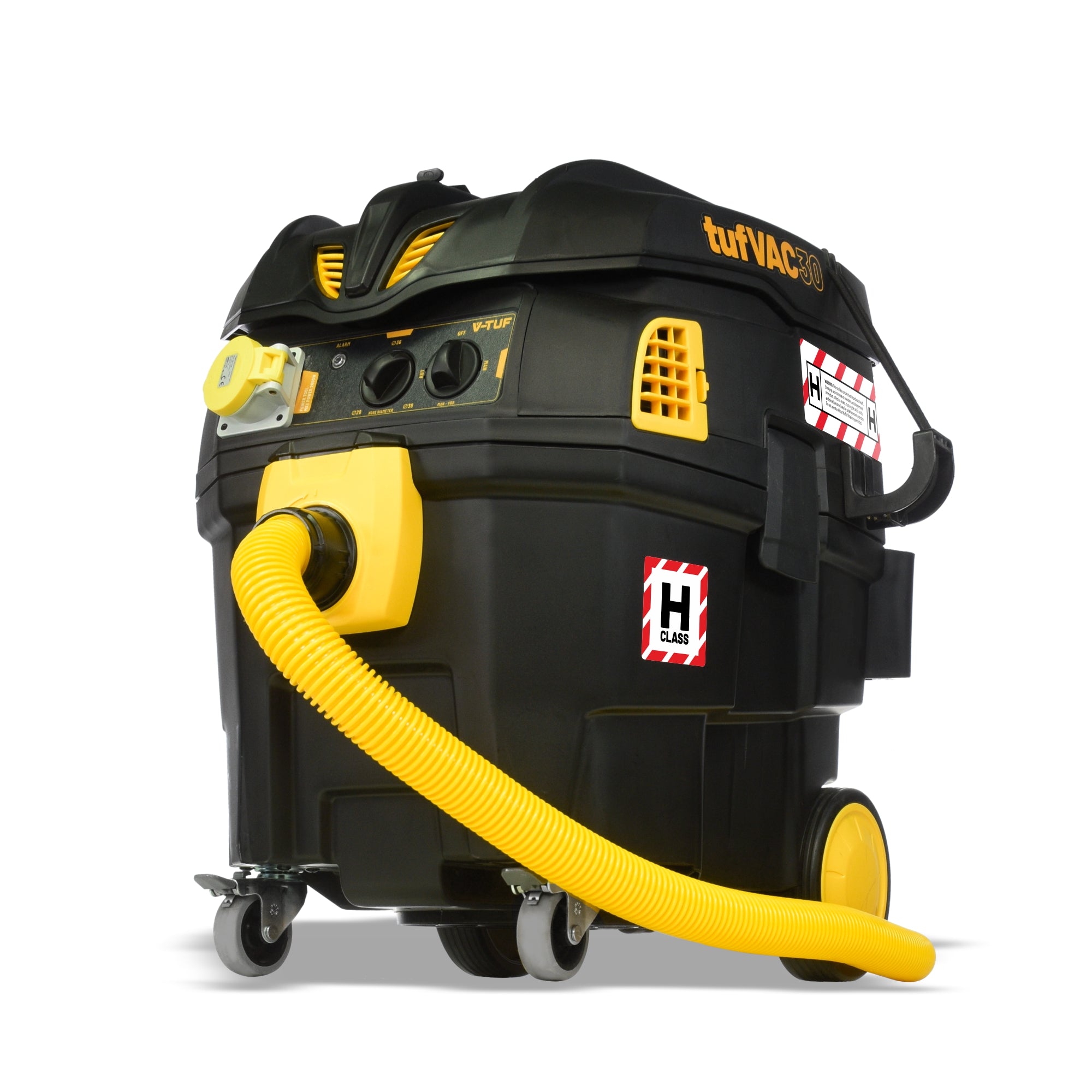 TufVAC30H H Class Workshop Dust Extractor - Power Take off - V-TUF