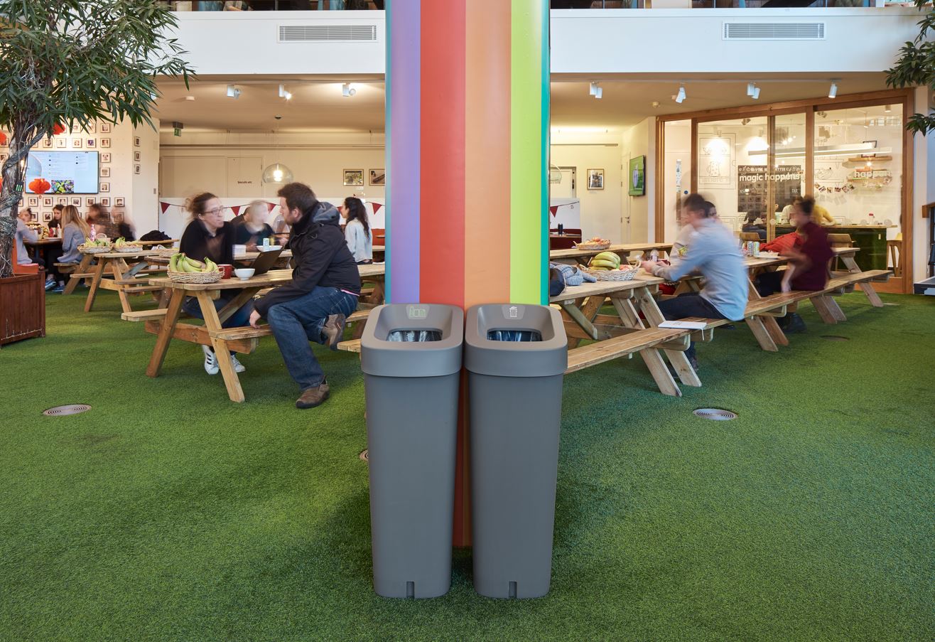 uBin Mini Recycling Bins 50L - Made From Recycled Plastic