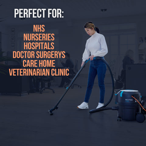 Nilfisk VP400 Hepa13 XECP Vacuum Cleaner - 107421170