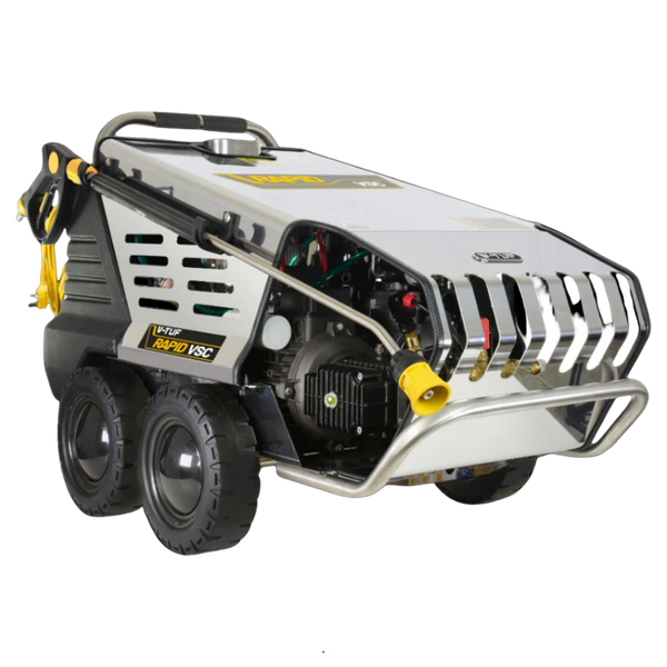 V-TUF RAPIDVSC240V Hot Water Pressure Washer 100Bar (1500psi) 12L/Min 240v