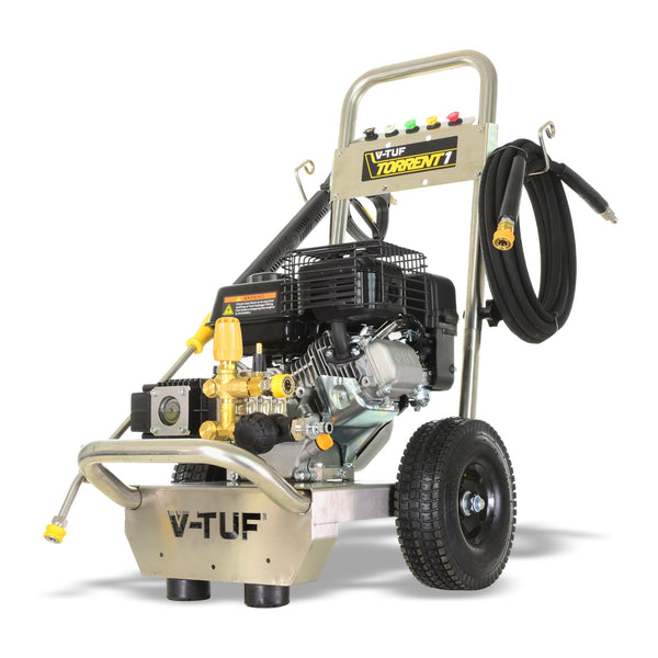 V-TUF TORRENT 1 petrol pressure washer 190 bar 2755 PSI with 7HP engine for professional jet washing