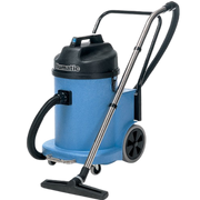 Numatic WV900-2 40L industrial wet and dry vacuum cleaner with stainless steel wand and floor tool