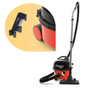 Numatic 629160 accessory clip illustrated on a vacuum; machine and tool not included