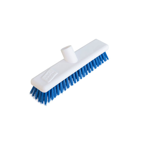 Hygiene Broom Head Stiff , Robert Scott, 30cm / 12" Blue 102903