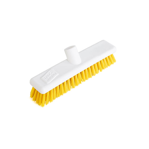 Hygiene Broom Head Stiff , Robert Scott, 30cm / 12" Yellow 102903