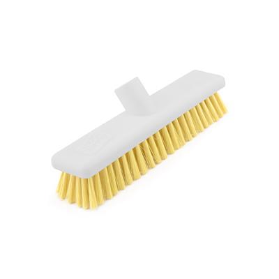 Hygiene Broom Screw Head Soft, 30cm / 12" Yellow 102910 - Robert Scott
