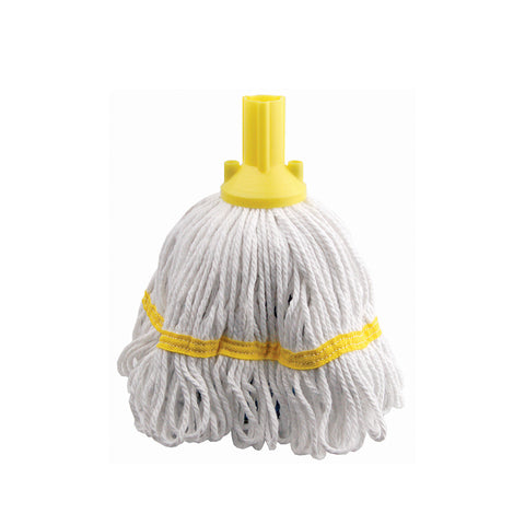 Exel Revolution Mop Head 200g Washable Stay Flat Yellow - Robert Scott