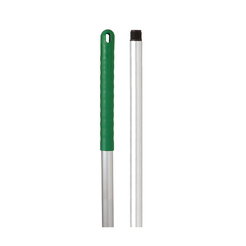 Abbey Hygiene Broom Screw Handle Alloy 125cm Green 103132- Robert Scott