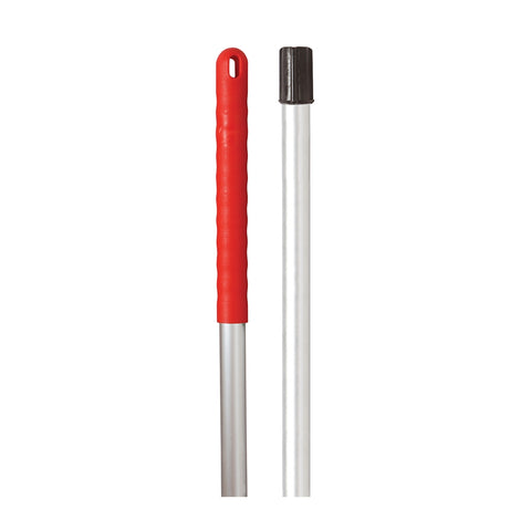 Exel Mop Handle Alloy 137cm / 54" Red - Robert Scott