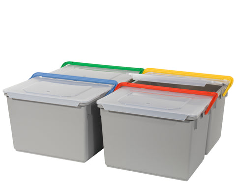 Numatic 10-Litre MopMatic Pail colour options, red, yellow, green and blue