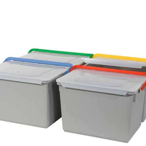 Numatic 10-Litre MopMatic Pail colour options, red, yellow, green and blue