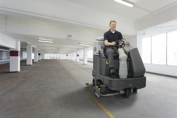 Nilfisk SC6500 1300D Ride on Battery Scrubber Dryer