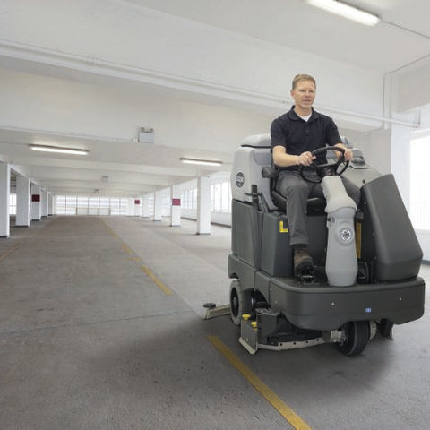 Nilfisk SC6500 1300D Ride on Battery Scrubber Dryer