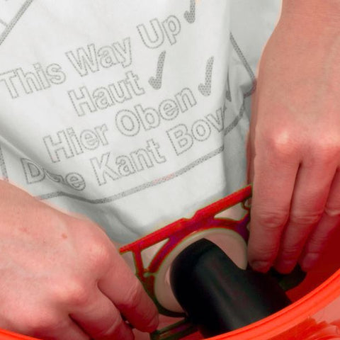 Image 3: Showing the interior of a Henry vacuum with the connector in place