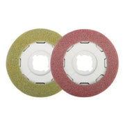 Sebo Floor Cleaning Diamond Pad Yellow - Red  3230ER40C / 3286ER40 12"