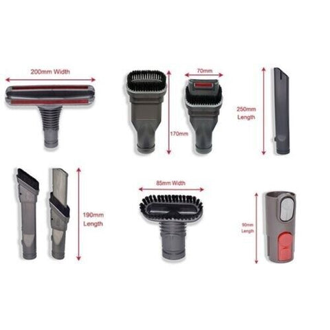 Dyson Cordless Vacuum Floor Tool Kit 6 Pieces for Dyson V6 V7 V8 V10 SV10 & More