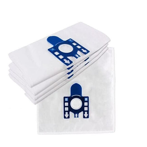 (4 Pack) Miele Hoover Bags GN Type + Filters For Complete C3 C2 Poweline Silence EColine Blue