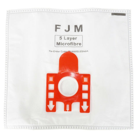 Miele FJM Vacuum Bags Red for C1 C2 Complete & Compact Vacuum Cleaners (4 Pack)