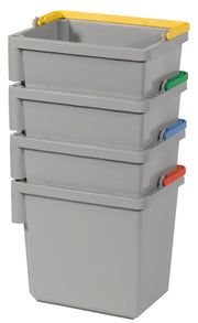 5-litre Tray Pail without Lid, Red / Green / Blue / Yellow - Numatic