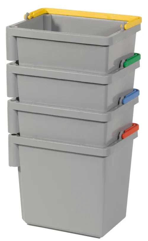 5-litre Tray Pail without Lid, Red / Green / Blue / Yellow - Numatic