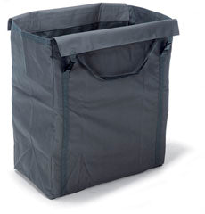 Grey heavy-duty laundry bag - 200 litres capacity - VersaCare 618003 - perfect for handling large volumes of laundry.
