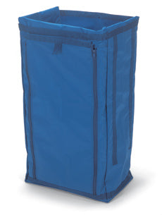 Blue zipped waste bag cover from Numatic