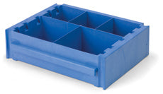 Versaclean Full Mid Tray with Dividers, Blue 629021 - Numatic