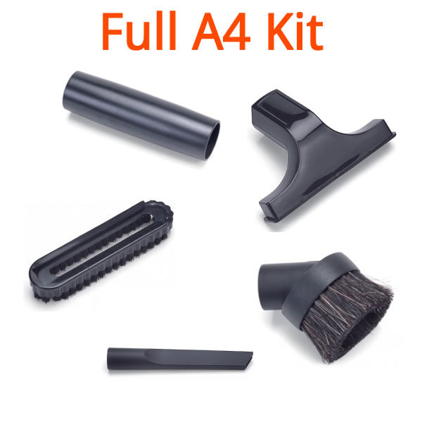 Kit Accessori Spares2go Per Aspirapolvere Numatic Henry, Hetty – Tubo Telescopico + 4 Spazzole (32mm)