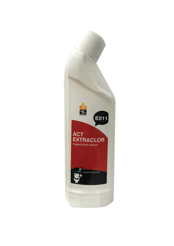 Act Extraclor Thick Bleach Toilet Cleaner E011 750ml Selden