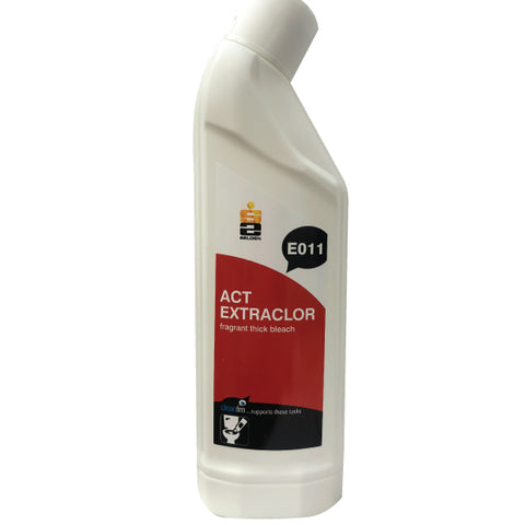Act Extraclor Thick Bleach Toilet Cleaner E011 750ml Selden