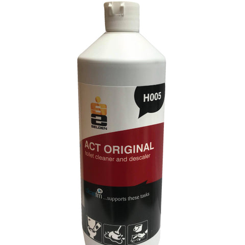 Act Original Toilet Cleaner Stainless Steel Safe H005 1 Litre Selden