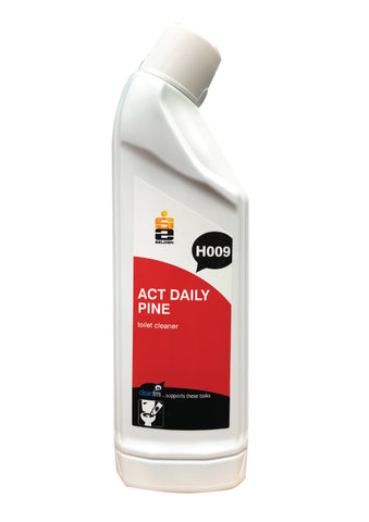 Act Daily Pine Scented Toilet Cleaner H009 750ml Selden