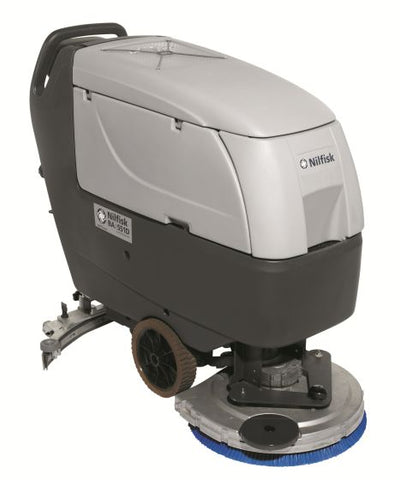 Image 1: Nilfisk BA551 Battery Powered Scrubber Dryer