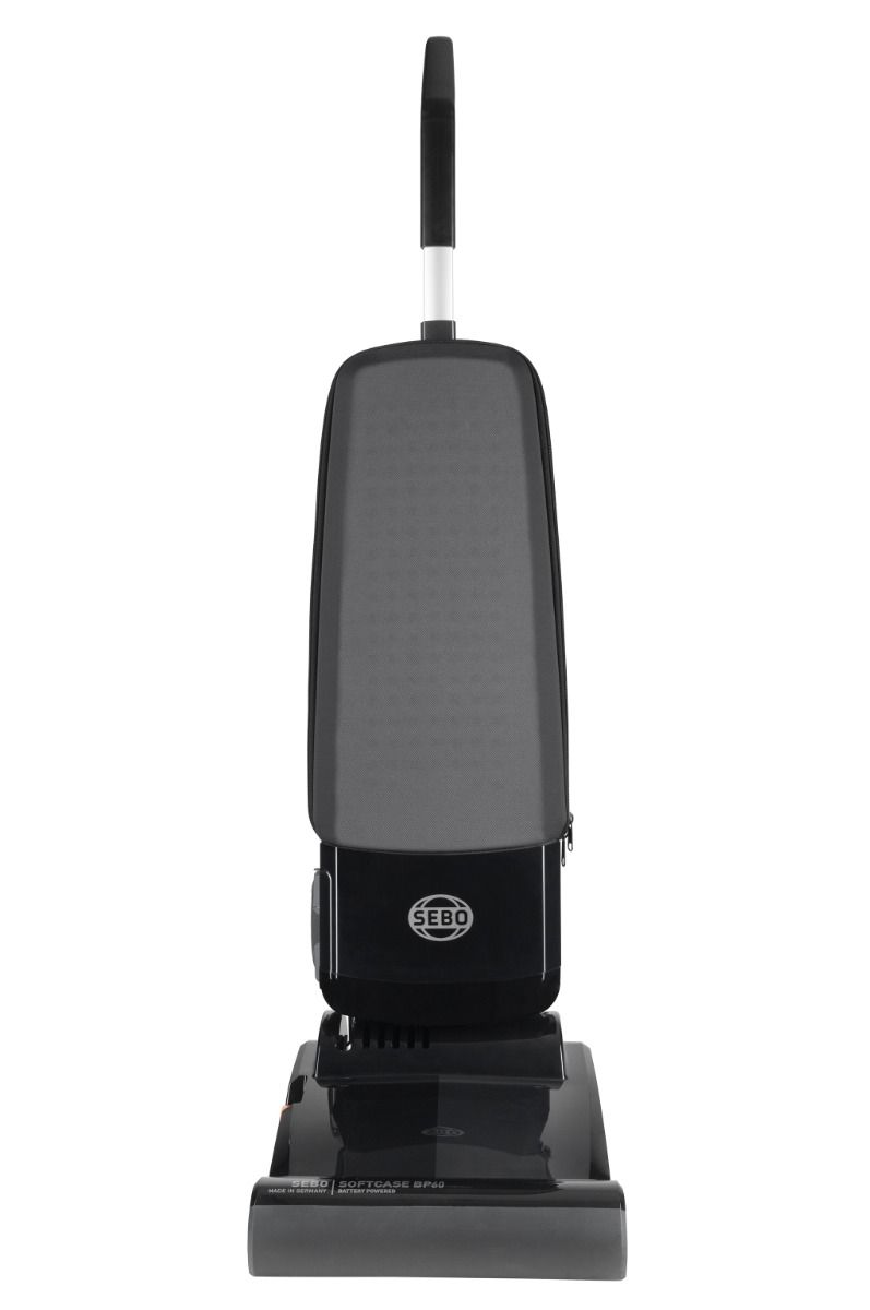 Fron view of the Sebo BP60 Cordless Upright Vacuum Cleaner