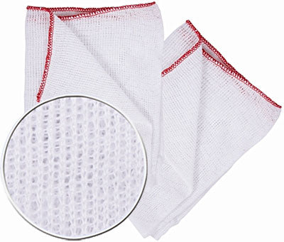 Large Dish Cloths Red 10 Pack