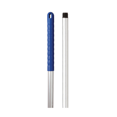 Abbey Hygiene Broom Screw Handle Alloy 125cm Blue 103132- Robert Scott
