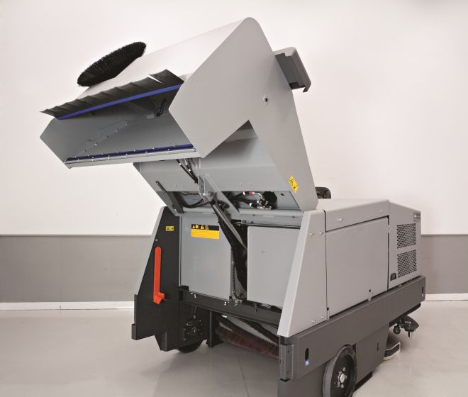 CR1500 LPG Combination Ride on Scrubber Dryer Diesel