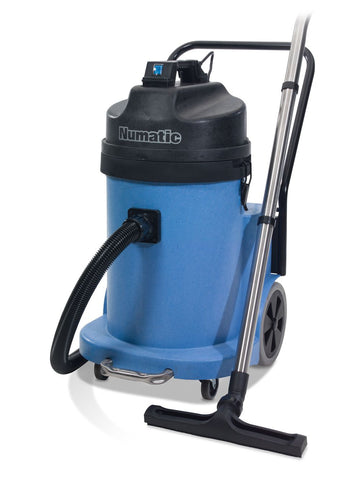 Front view of the Numatic CVD900 Wet And Dry Industrial Vacuum Cleaner