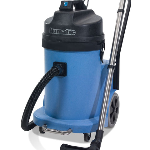Front view of the Numatic CVD900 Wet And Dry Industrial Vacuum Cleaner