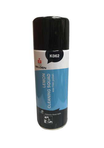 Cleaning Squad Wax Free Polish Aerosol K062 400ml  Selden