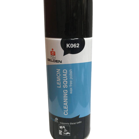 Cleaning Squad Wax Free Polish Aerosol K062 400ml  Selden